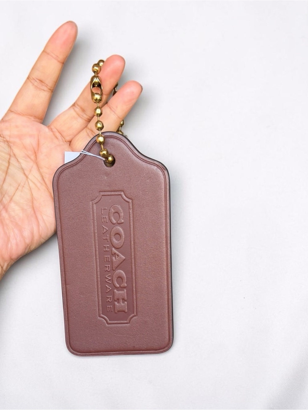 COACH NWT XL Hangtag Charm